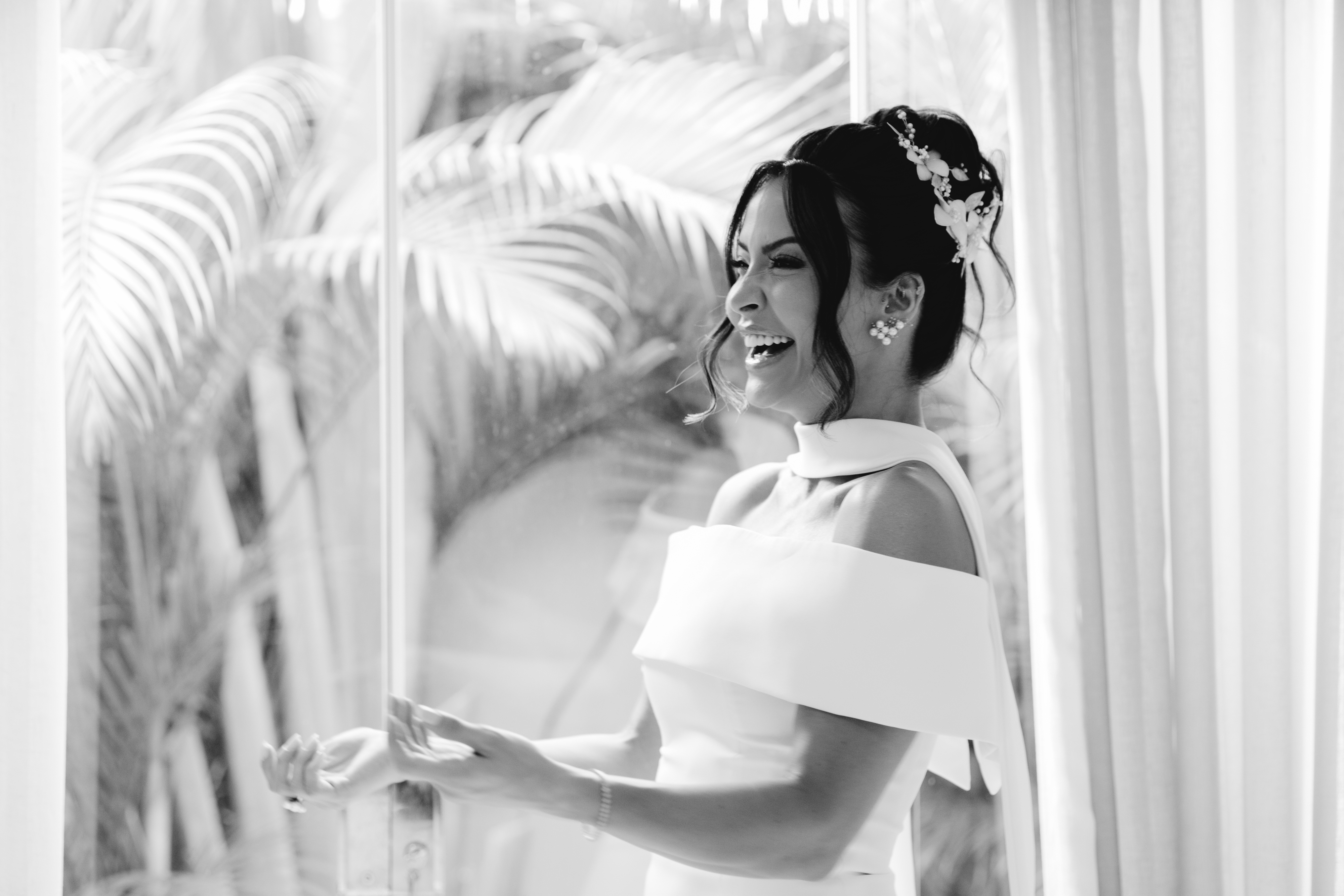 Thascya no casamento